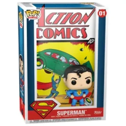 POP! DC COMICS COMIC COVER Nº01: SUPERMAN ACTION COMIC (FIGURA DE VINILO) [CAJA]