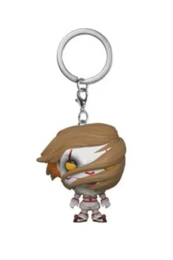 POP! POCKET KEYCHAIN STEPHEN KING'S IT 2017: PENNYWISE CON PELUCA [CAJA]