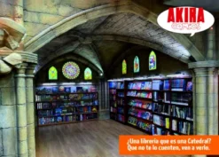 POSTALES AKIRA COMICS MODELO 04: LA CATEDRAL DEL COMIC (TAMAÑO A6)