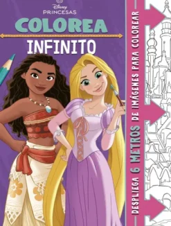 PRINCESAS: COLOREA INFINITO [RUSTICA]