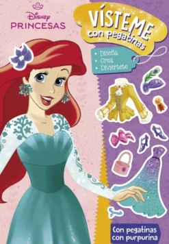 PRINCESAS (VISTEME CON PEGATINAS 4) [RUSTICA]