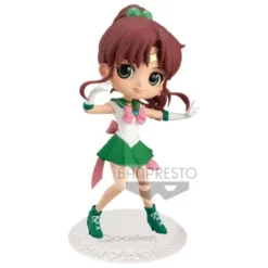 Q POSKET SAILOR MOON ETERNAL THE MOVIE: MINIFIGURA SUPER SAILOR JUPITER (VERSION A) 14 CM PVC [CAJA]