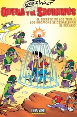 QUENA Y EL SACRAMUS VOL.05: SECRETO DE LOS TROLLS [CARTONE]