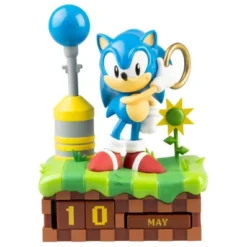 SONIC THE HEDGEHOG: CALENDARIO PERPETUO 3D SONIC (POLIRESINA) [CAJA]