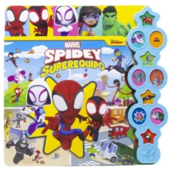 SPIDEY Y SU SUPEREQUIPO: LIBRO CON 10 SONIDOS [CARTONE]