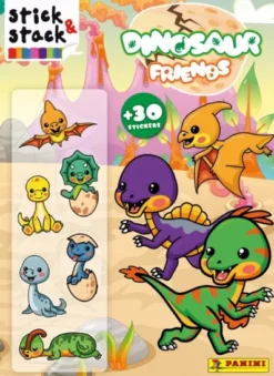 STICK & STACK: DINOSAUR FRIENDS [RUSTICA]