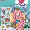 STICK & STACK: MERMAID FRIENDS [RUSTICA]