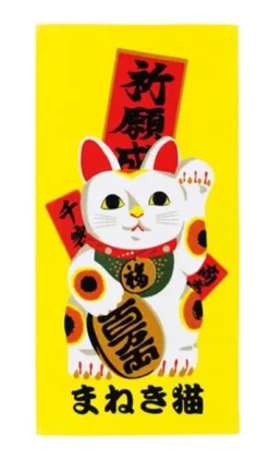 TOALLA JAPON MANEKI NEKO 50 X 100 CM