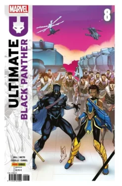 ULTIMATE BLACK PANTHER Nº08 [RUSTICA]