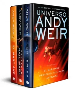 UNIVERSO ANDY WEIR: EL MARCIANO / PROYECTO HAIL MARY / ARTEMISA (ESTUCHE) [BOLSILLO]