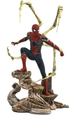 VENGADORES INFINITY WAR: ESTATUA IRON SPIDER-MAN GALLERY MARVEL MOVIE 23 CM [CAJA]